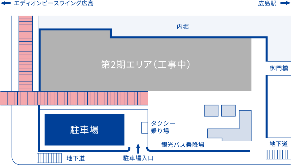 お車でお越しの方